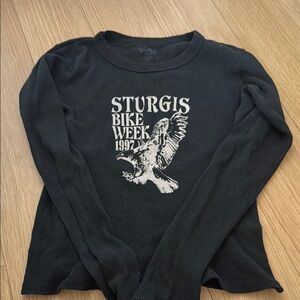 Brandy Melville Black Sturgis Bike Week 1997 Women's Top. Rarely worn
